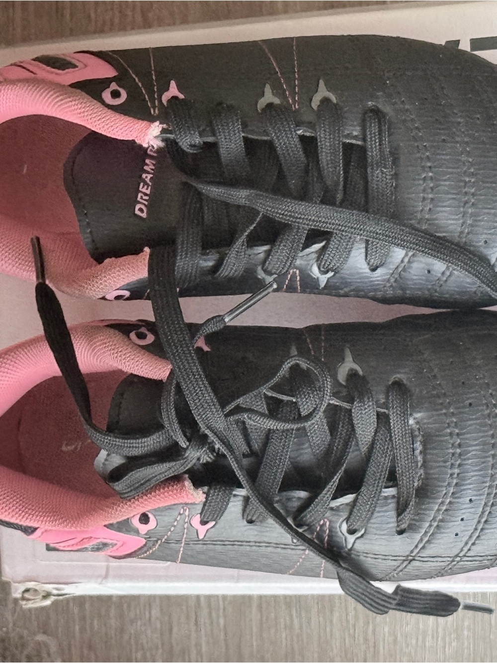 Black and Pink hot pink kids  Athletic Sneakers